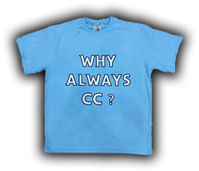 why always cc tee