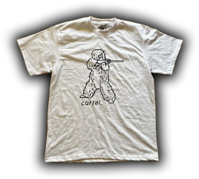 ghillie tee - white